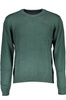 GIAN MARCO VENTURI MEN&#39;S GREEN SWEATER