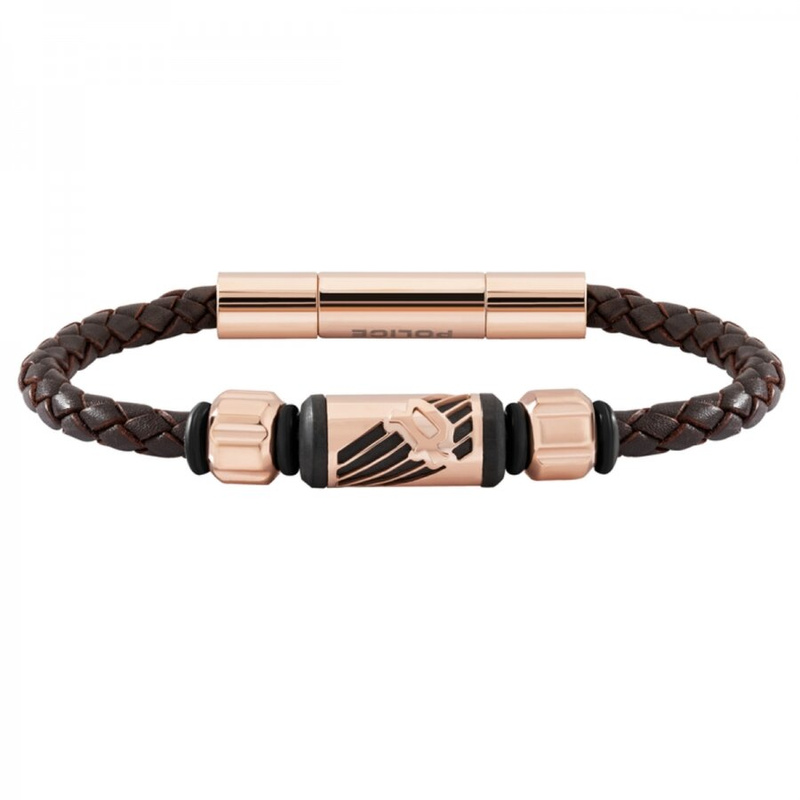 BRACELET POLICE MAN PJ26466BLC03A (19CM )