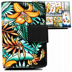 Women's leather wallet Rovicky R-N109-ART-20