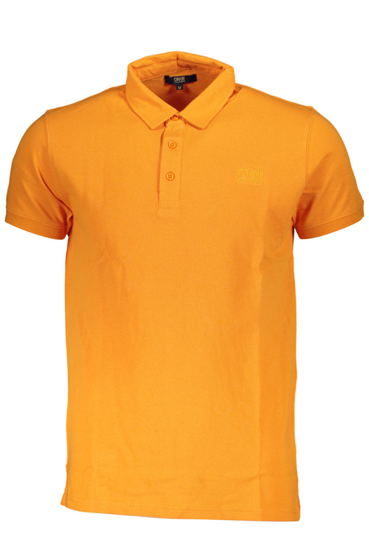 CAVALLI CLASS POLO SHORT SLEEVE MAN ORANGE