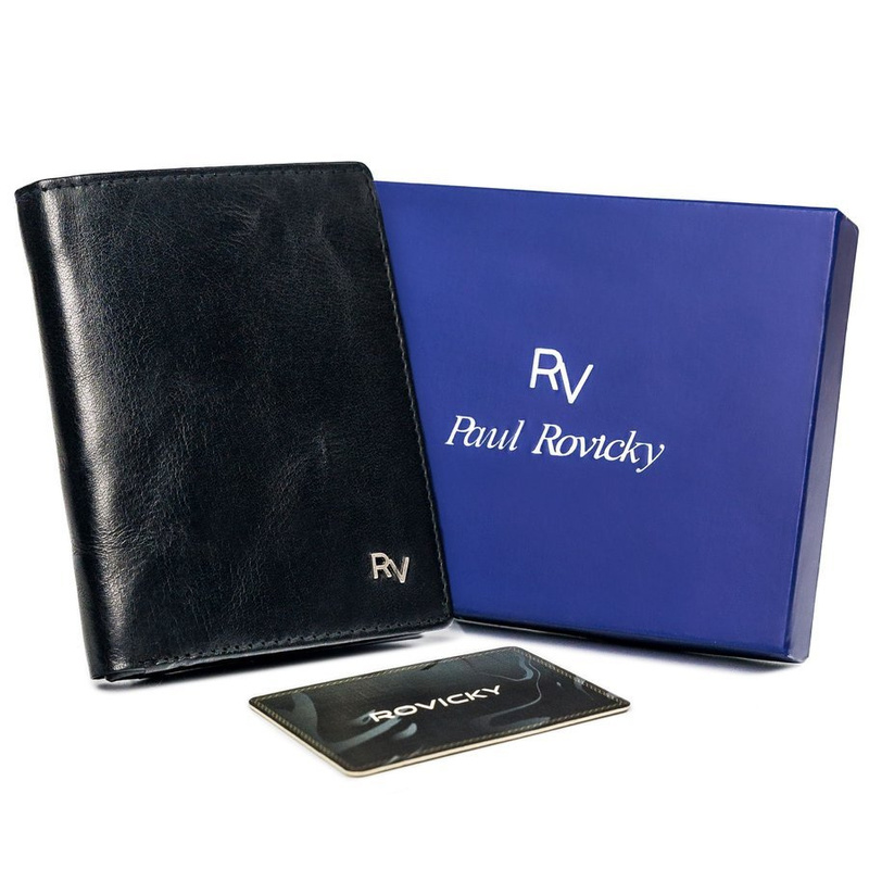 Herren Echtleder Geldbörse Rovicky RV-7680272