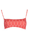 KARL LAGERFELD BEACHWEAR TOP WOMEN&#39;S COSTUME RED