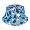 Double-sided hat Bucket Hat Children's Cookies Monster Kap-MD-12