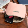 Powder pink small women's leather belt handbag Beltimore N22