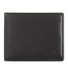 Gents RFID wallet by DUDU made in genuine calfskin leather with coin and credit card holders.