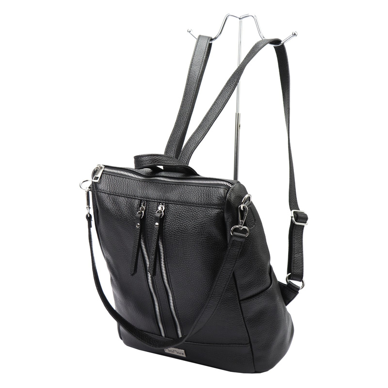 Women's genuine leather backpack MiaMore 01-061 DOLLARO