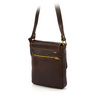 Beautiful classic leather women's messenger bag