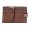 Mato Grosso Men's Leather Zipper Wallet with RFID