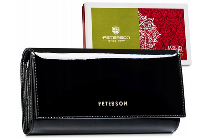 Women's genuine leather wallet Peterson PTN BC-490