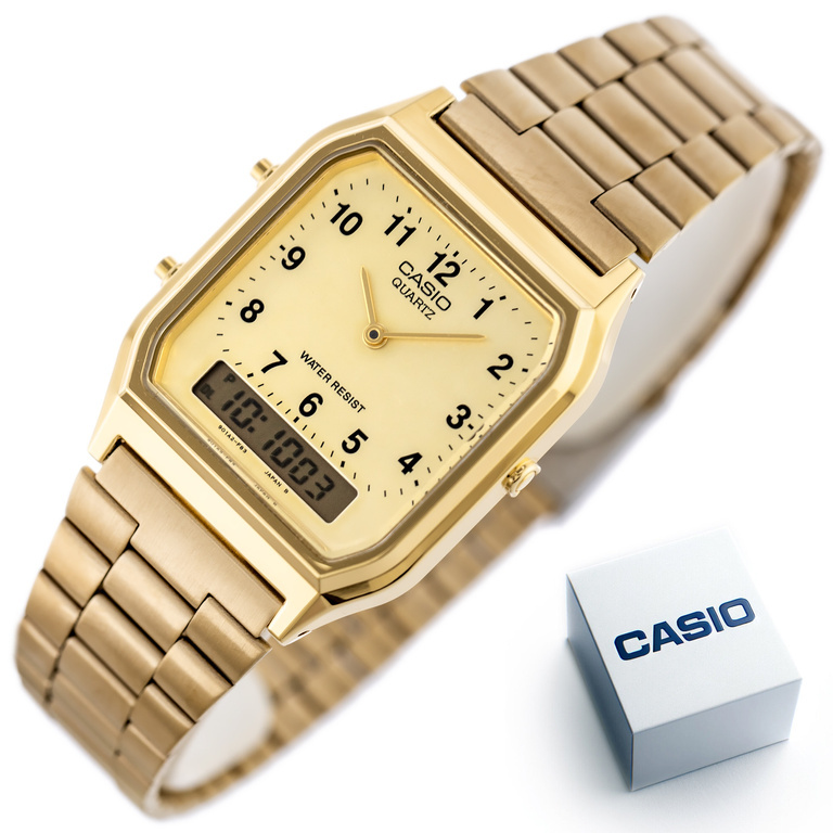 ZEGAREK UNISEX CASIO  AQ-230GA-9BMQ Vintage Maxi + BOX