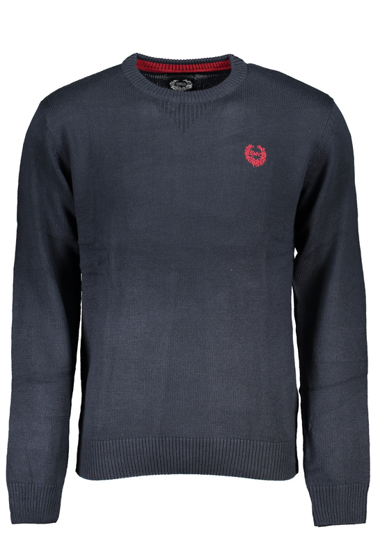 GIAN MARCO VENTURI MEN&#39;S BLUE SWEATER