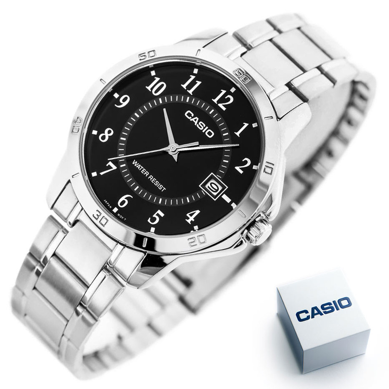 CASIO MEN'S WATCH MTP-V004D-1B (zd047d) + BOX