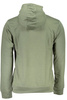 GIAN MARCO VENTURI MEN&#39;S GREEN SWEATSHIRT WITHOUT ZIP