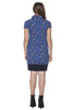 GINGER SHORT DRESS WOMAN BLUE