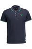 GIAN MARCO VENTURI KURZARM POLOSHIRT HERREN BLAU