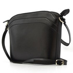 Leather women's elegant crossbody messenger bag