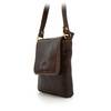 Beautiful classic leather women's messenger bag