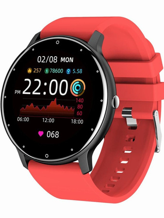 SMARTWATCH UNISEX GRAVITY GT1-10 - PULSOMETR, WŁASNE TARCZE (sg015j)