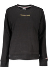 TOMMY HILFIGER WOMEN&#39;S ZIPLESS SWEATSHIRT BLACK