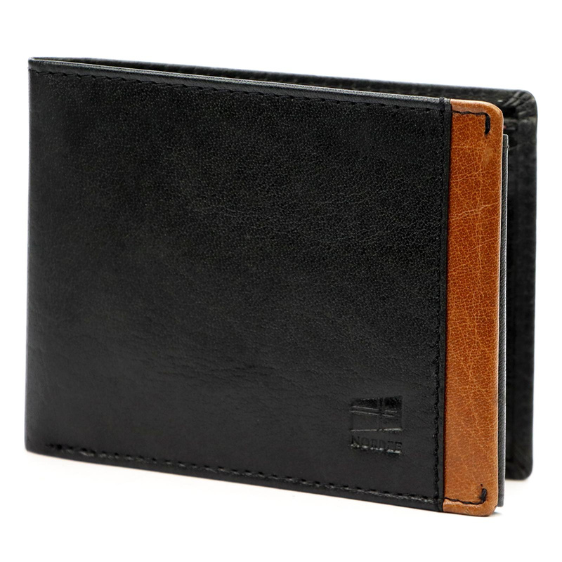 Practical stylish leather men's wallet Nordee