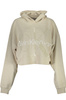 CALVIN KLEIN SWEATSHIRT WITHOUT ZIP WOMAN BEIGE