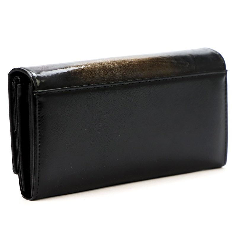 skóra ekologiczna + Women's genuine leather wallet Cavaldi PN22 YM