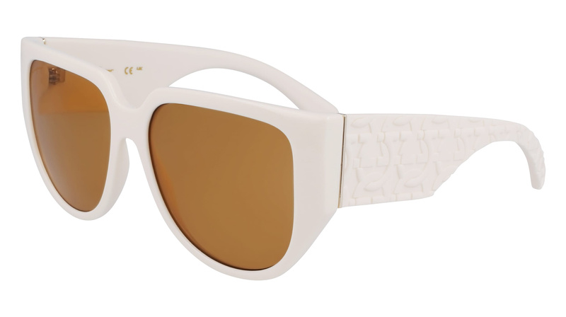 SUNGLASSES FERRAGAMO WOMEN SF1088SE-103 (Szkło/Zausznik/Mostek) 57/16/140 mm)