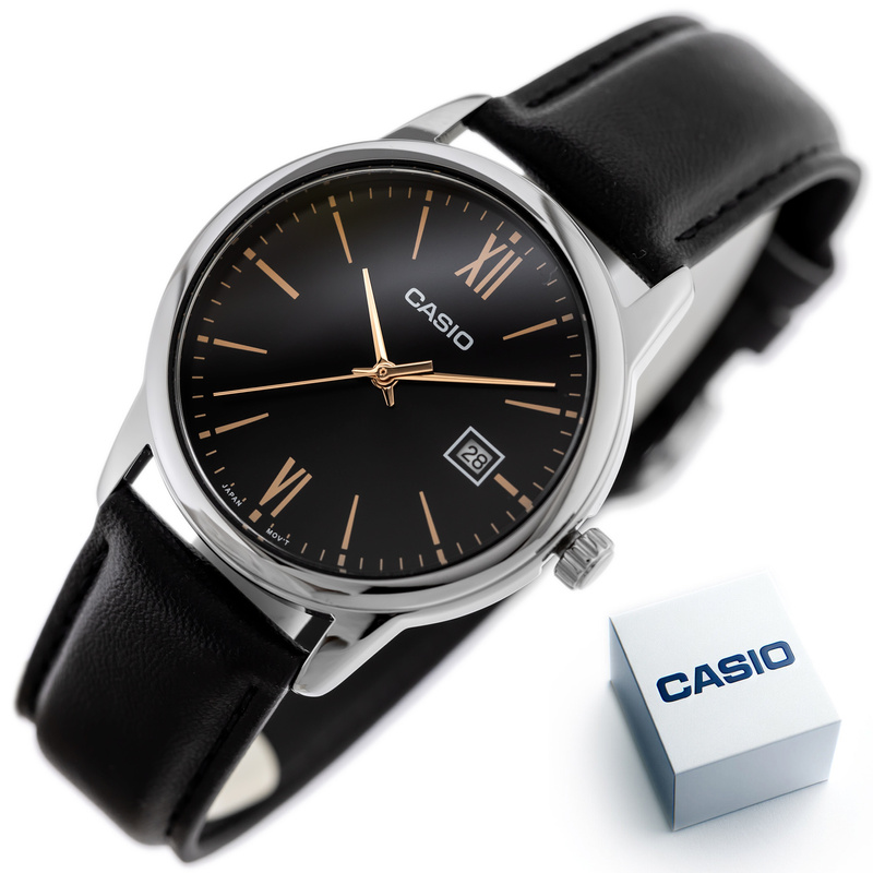 ZEGAREK MĘSKI CASIO MTP-V002L-1B3 + BOX