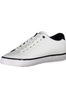 TOMMY HILFIGER MEN&#39;S WHITE SPORTS SHOES