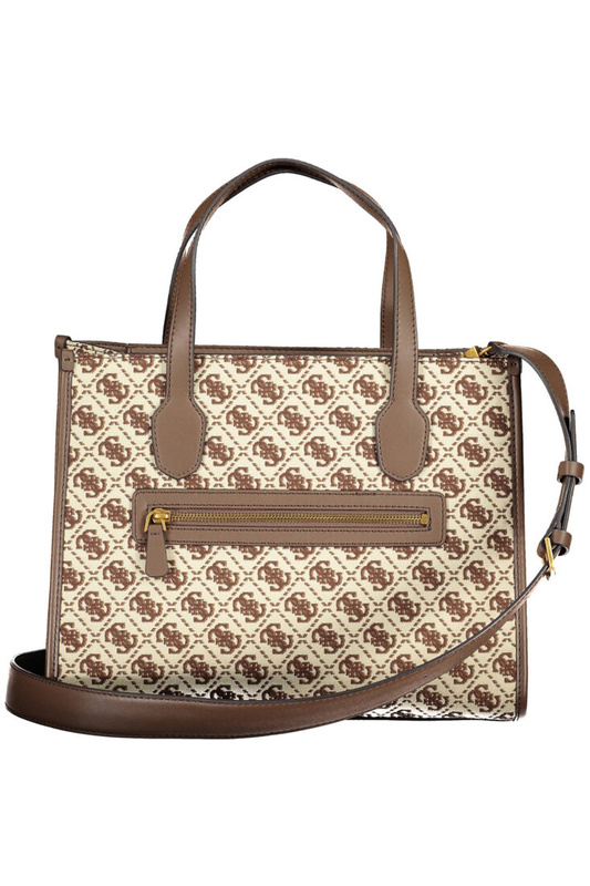 GUESS JEANS WOMEN&#39;S BAG BROWN