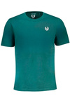 GIAN MARCO VENTURI GREEN MEN&#39;S SHORT SLEEVED T-SHIRT