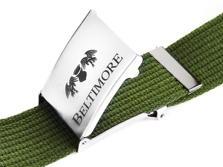 Beltimore green long sash belt F79 : Colors - green, Strap size - r.110-125 cm