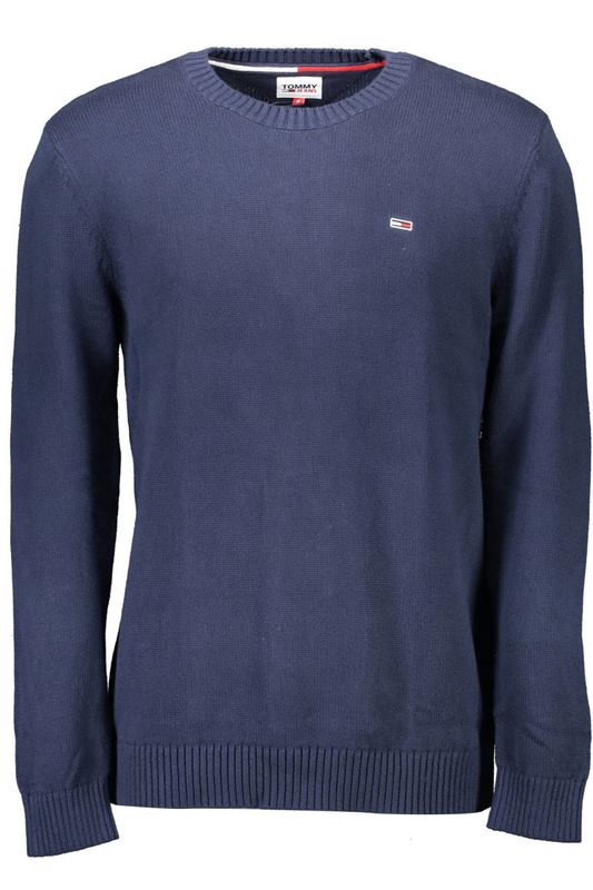 TOMMY HILFIGER MEN&#39;S BLUE SWEATER