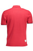 LA MARTINA MEN&#39;S RED SHORT SLEEVED POLO SHIRT