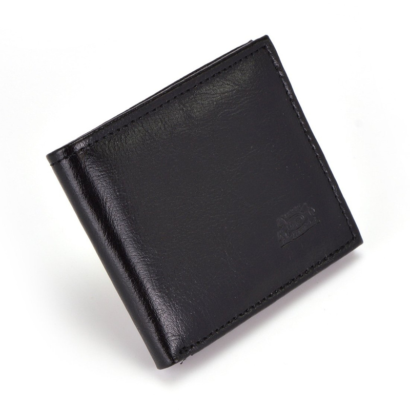 Elegant handheld men's leather Elkor wallet