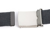 Beltimore gray long sultry belt F79 : Colors - gray, silver, Strap size - r.105-120 cm