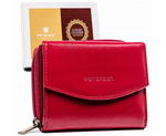 Leather wallet RFID PETERSON PTN RD-29-GCL