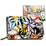 Leather wallet RFID ROVICKY R-N19-ART