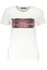 CAVALLI CLASS DAMEN KURZARM T-SHIRT WEISS