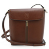 Elegant women's leather shoulder messenger bag