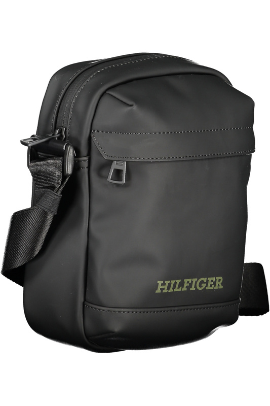 TOMMY HILFIGER MEN&#39;S SHOULDER BAG BLACK