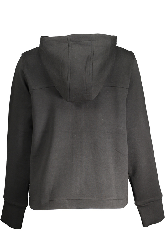 K-WAY WOMEN&#39;S ZIP SWEATSHIRT BLACK