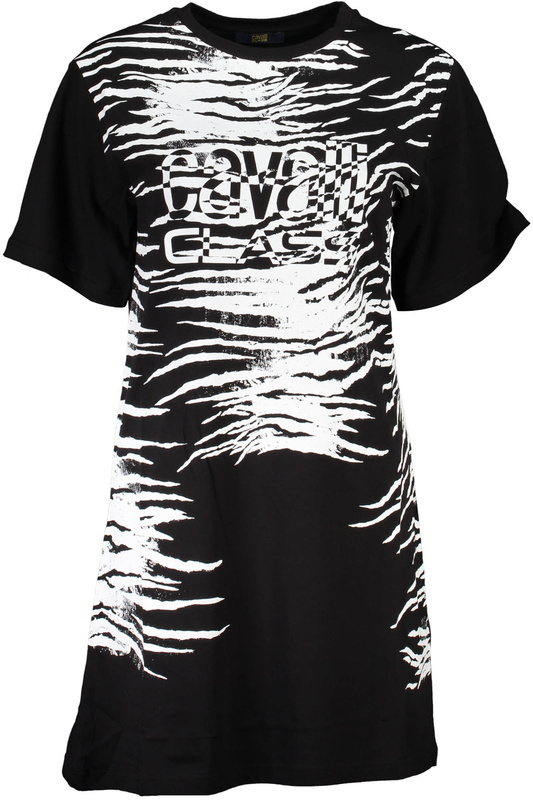 CAVALLI CLASS WOMEN&#39;S SHORT DRESS BLACK