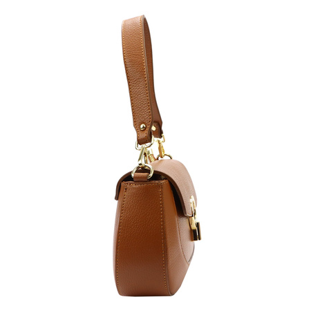 Fashionable women's leather shoulder bag Luka