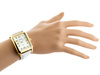 Women's watch with a rectangular dial by EXTREIM