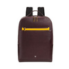 Men’s elegant business backpack Colorful Baltimora by DUDU made in genuine leather with trolley strap. Double anti-theft zipper and laptop holder until 13 inches.