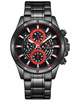 ZEGAREK MĘSKI NAVIFORCE - NF9149 (zn090b) black / red + BOX