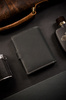 Men's leather snap wallet by Always Wild