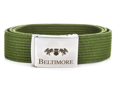 Beltimore centură lungă paracord verde F79 : Culori - verde, Dimensiune curea - r.110-125 cm