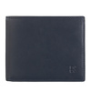 Card holder RFID wallet colored by DUDU made in genuine leather with 8 credit card holder and bill money pockets.